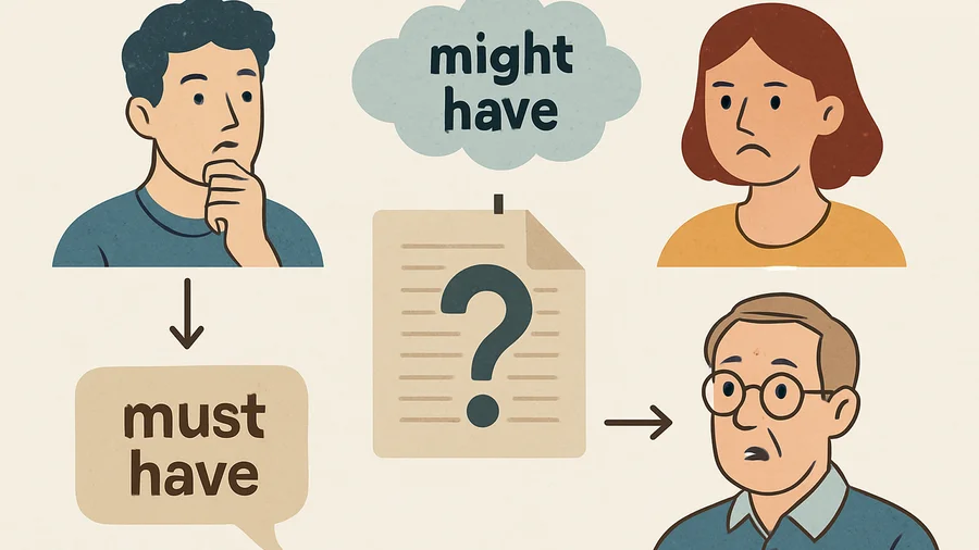 Past modals of deduction